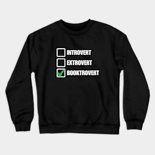 Booktrovert Crewneck Sweatshirt